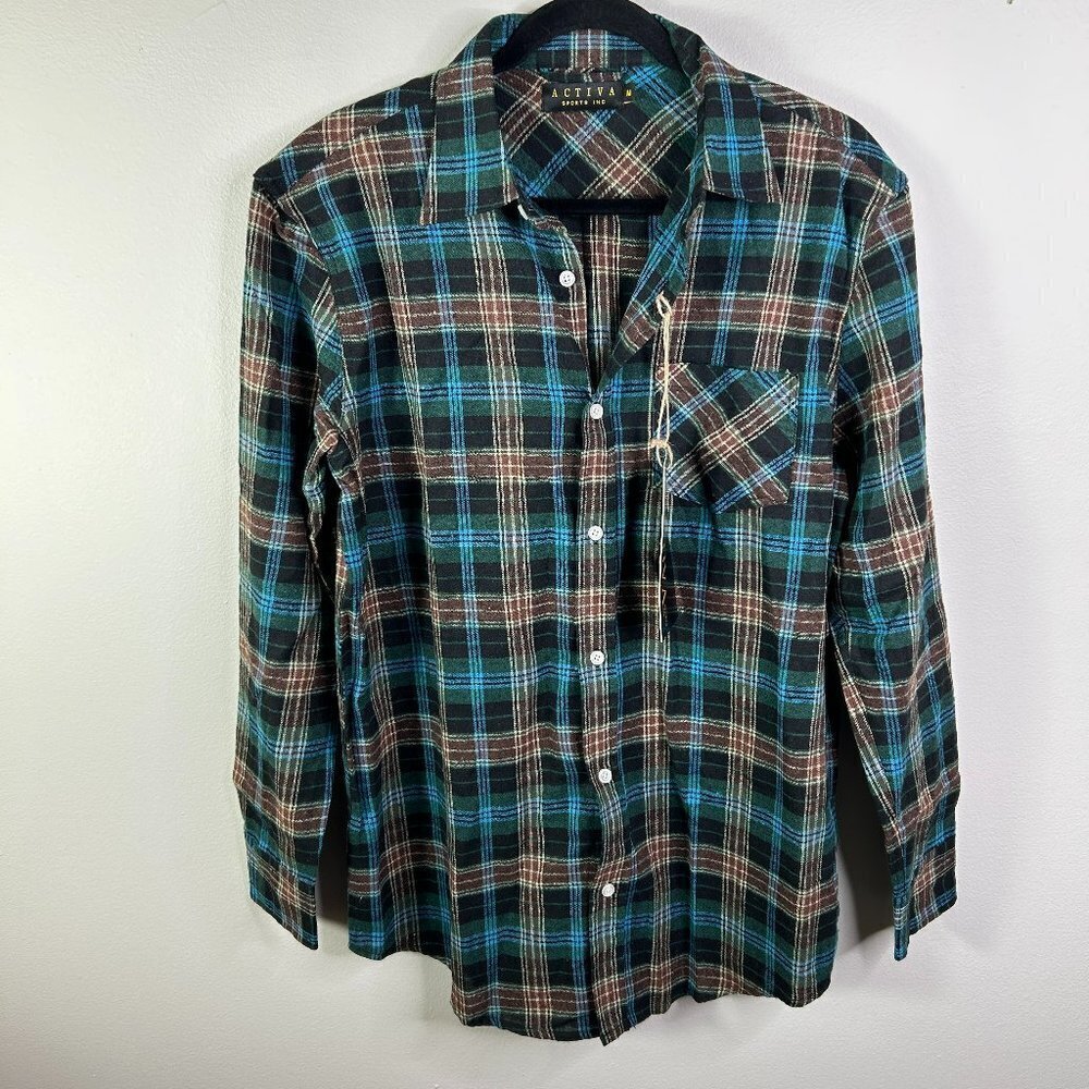 Activa Sports Inc Men's Button Down Shirt Size M - NWT